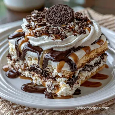 Ice Cream Sandwich Dessert in 10 Minutes Recipe Card