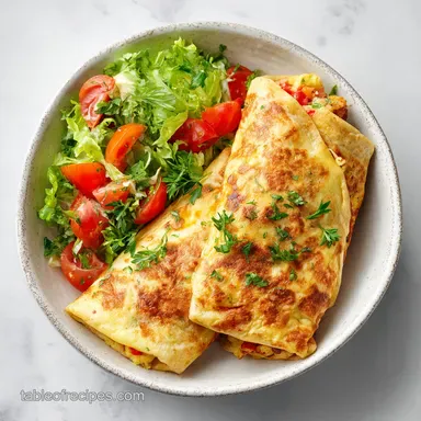 Quick Makeahead Breakfast Burritos in 35 Minutes Recipe Card