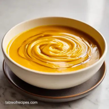 Roasted Butternut Squash Soup for 4