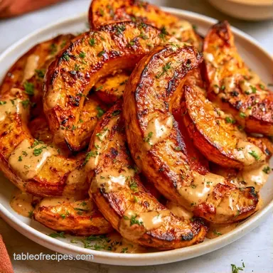 Roasted Pumpkin for 4 Servings Recipe Card