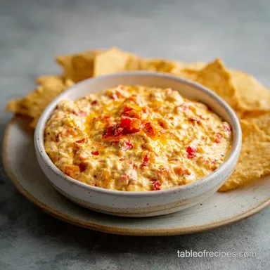 Sausage Rotel Cream Cheese Dip for 10 Servings