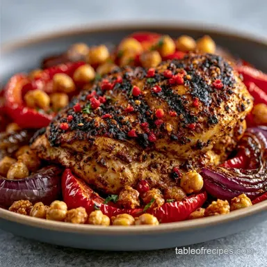 Chicken Shawarma on a Sheet Pan