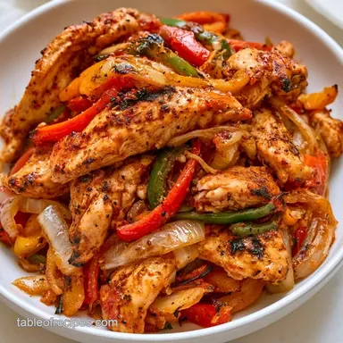 Sheet Pan Fajita Recipe for 6 Servings