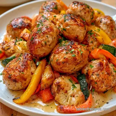 Turkey Meatballs in 50 Minutes Recipe Card