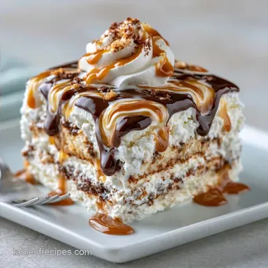 Simple Ice Cream Sandwich Cake in 15 Min