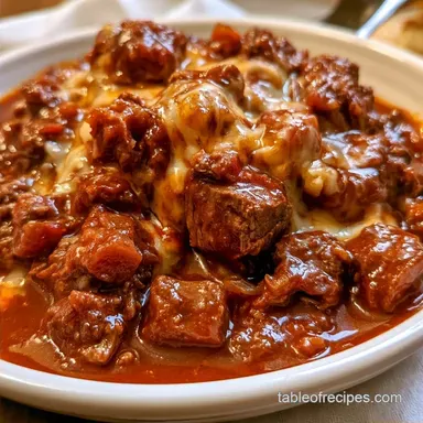 Slow Cooker Beef Chili for 6 Servings
