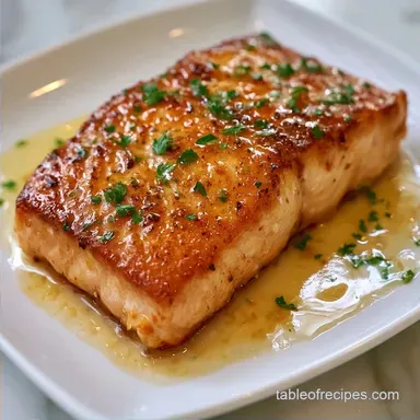 Stovetop Salmon Fillet: Crispy Skin