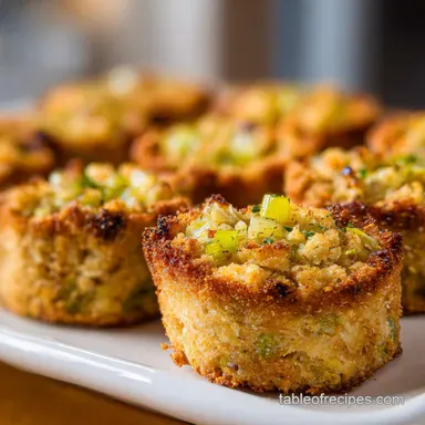 Stuffing Balls Recipe with Sausage Recipe Card