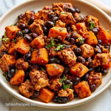 Sweet Potato Taco Skillet: One-Pan