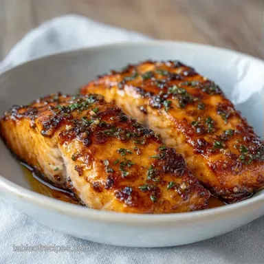 Top Rated Baked Salmon in 20 Minutes Recipe Card