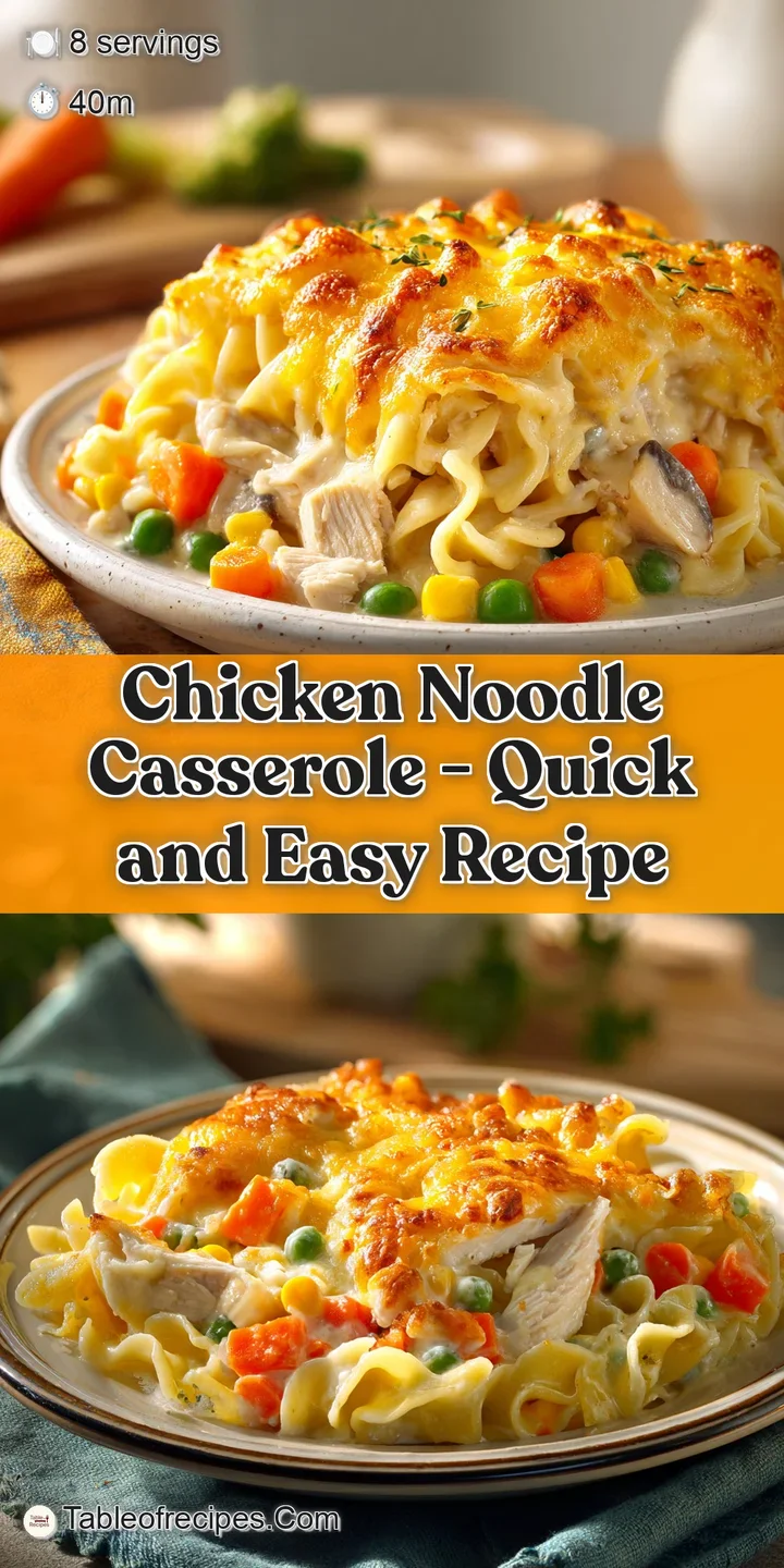 Close-up of tender egg noodles smothered in a rich, velvety cream sauce with melted cheese and golden crisp edges.