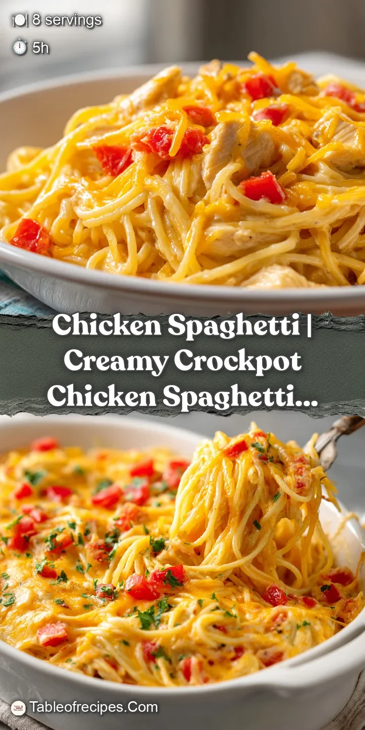 Close-up of rich, ivory-colored cream sauce clinging to tender pasta strands and chunks of juicy chicken.
