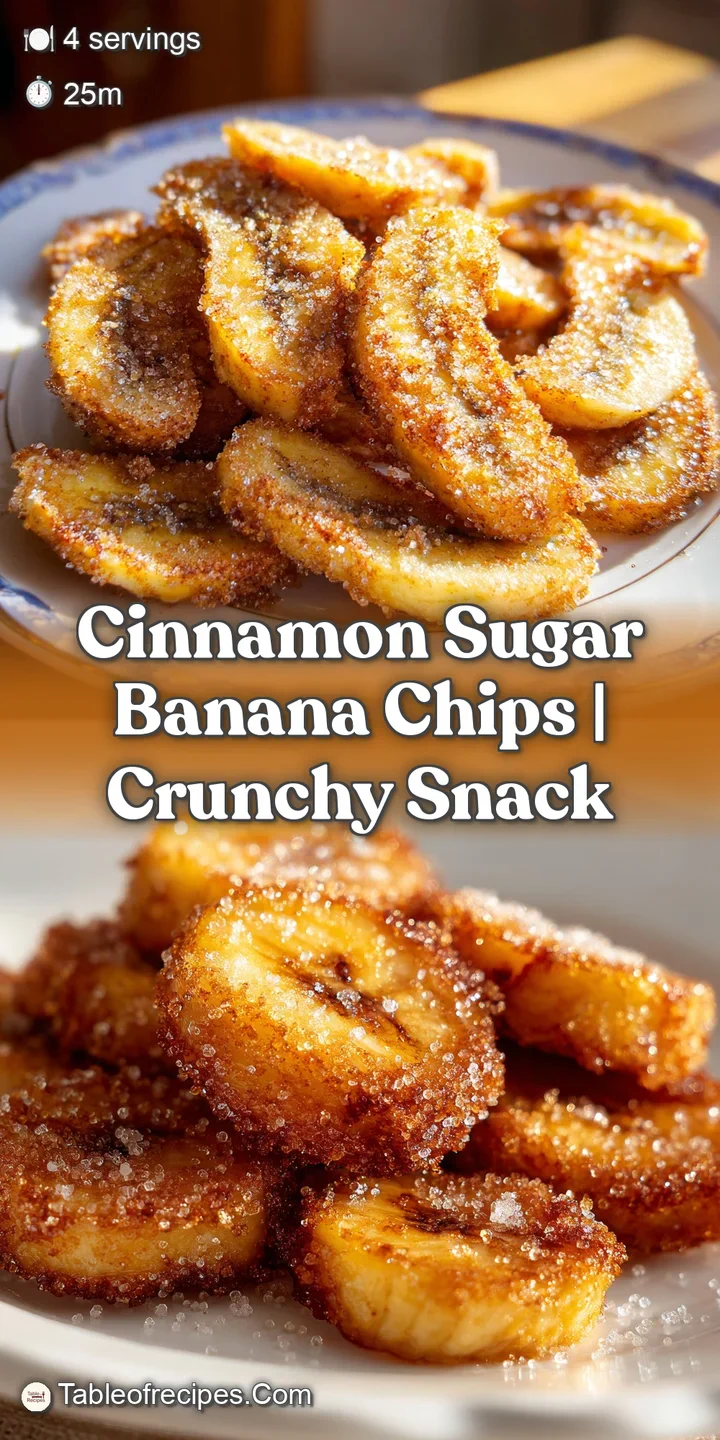 Extreme close-up of a golden-brown chip with glistening cinnamon sugar crystals clinging to its crispy, toasted edge.