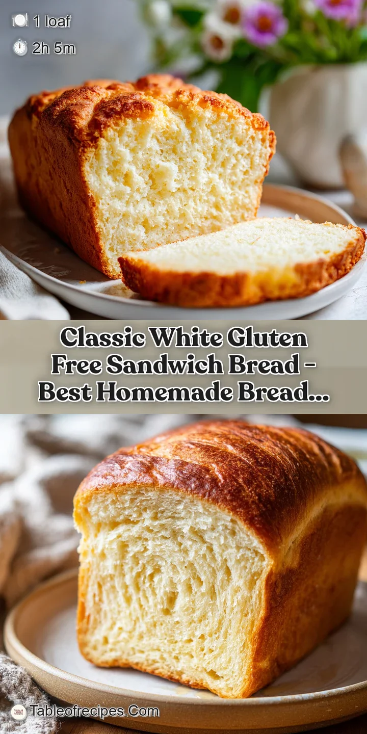 A golden, evenly baked loaf of white bread, showcasing its light, airy texture with a hint of steam rising.