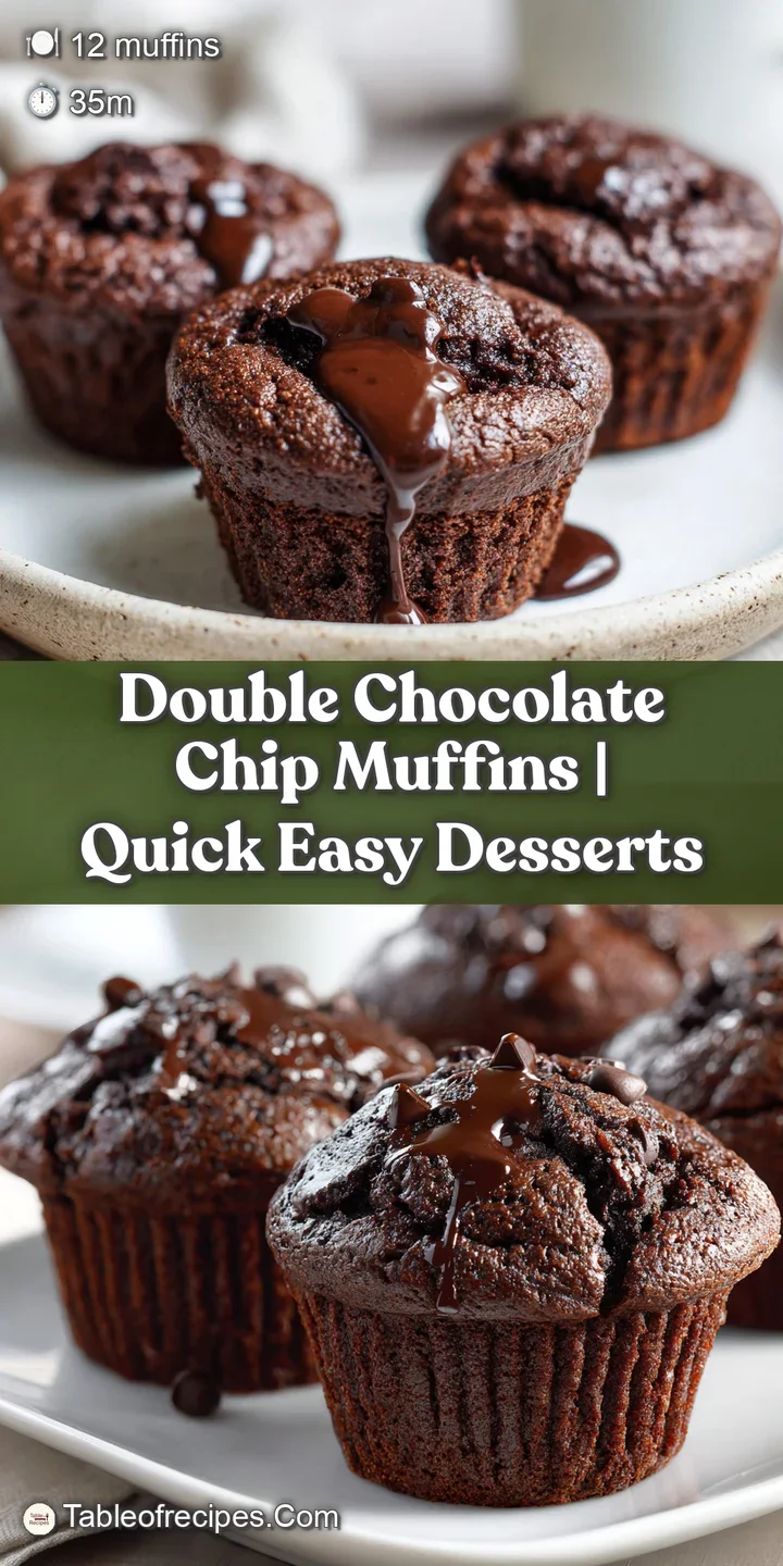 Close-up of a moist chocolate muffin showing a gooey melted chip and a soft, fluffy cake texture inside.