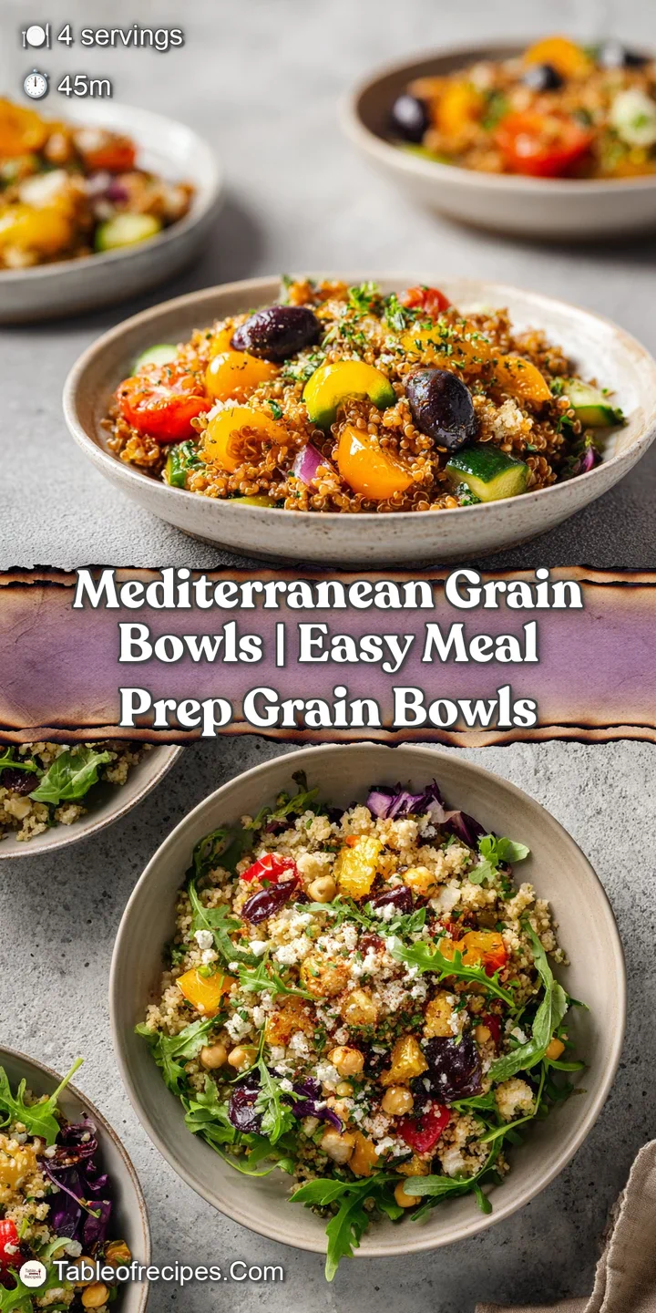 Close-up of plump feta crumbles topping fluffy quinoa and bright cherry tomatoes with fresh mint.