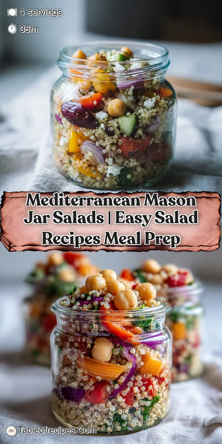 Close-up view of crisp lettuce, juicy cherry tomatoes, and fluffy quinoa neatly arranged in a jar.