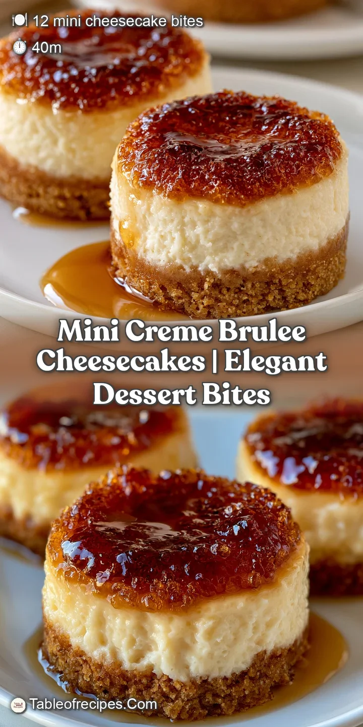 Close-up of a cracked amber sugar topping revealing a smooth, rich cream center and a buttery graham cracker base.