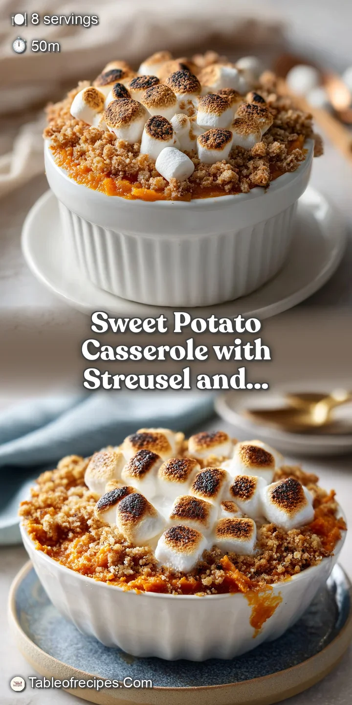 Extreme close-up of bubbling, caramelized brown sugar topping over a smooth, creamy orange mash with light steam.