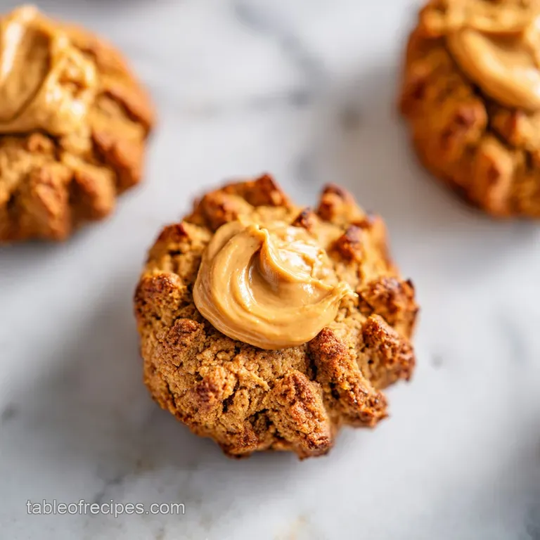 3-Ingredient Peanut Butter Cookie Recipe with Vanilla