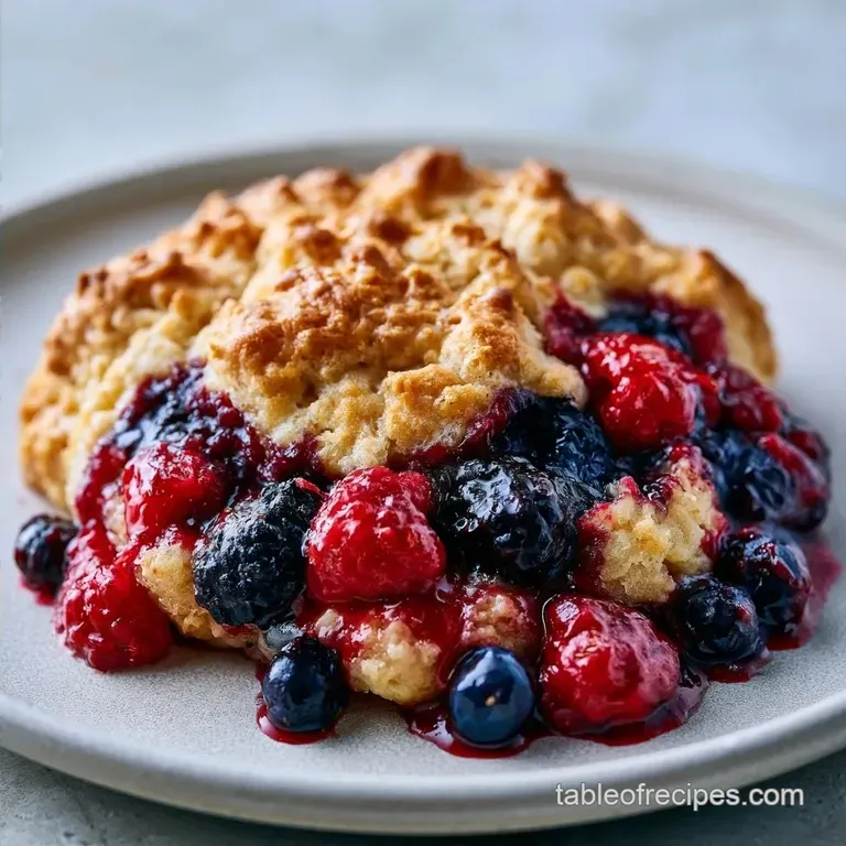 Berry Cobbler Filling in 35 Minutes