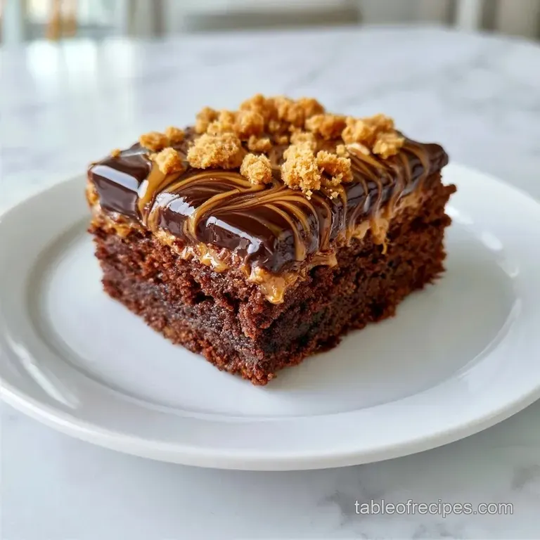 Fudgy Biscoff Brookie Bars in 45 Minutes