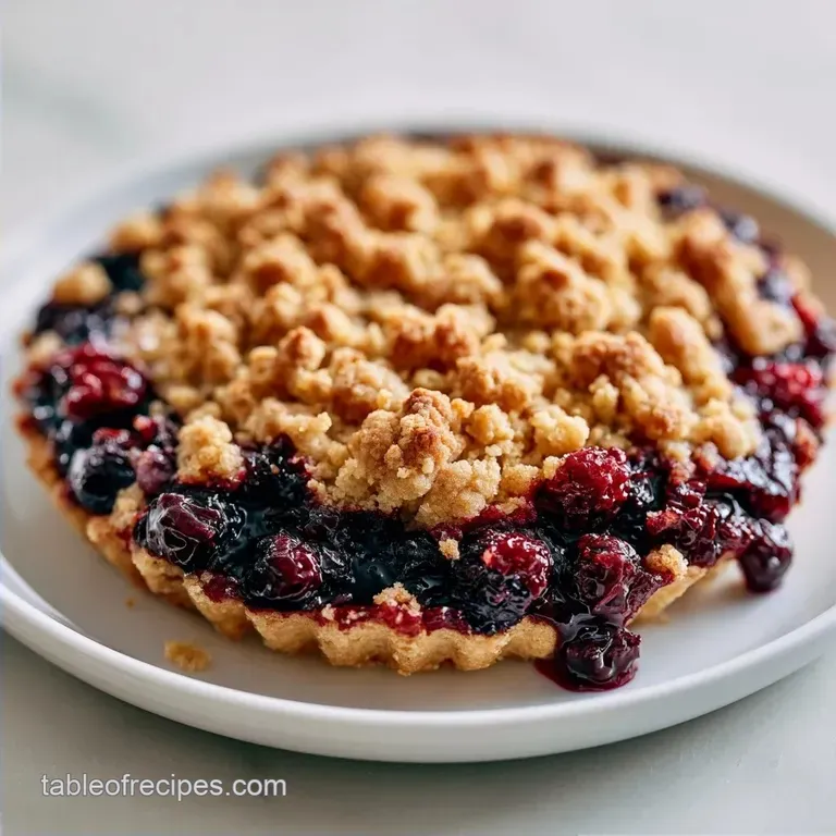 Old Fashioned Blackberry Raspberry Cobbler