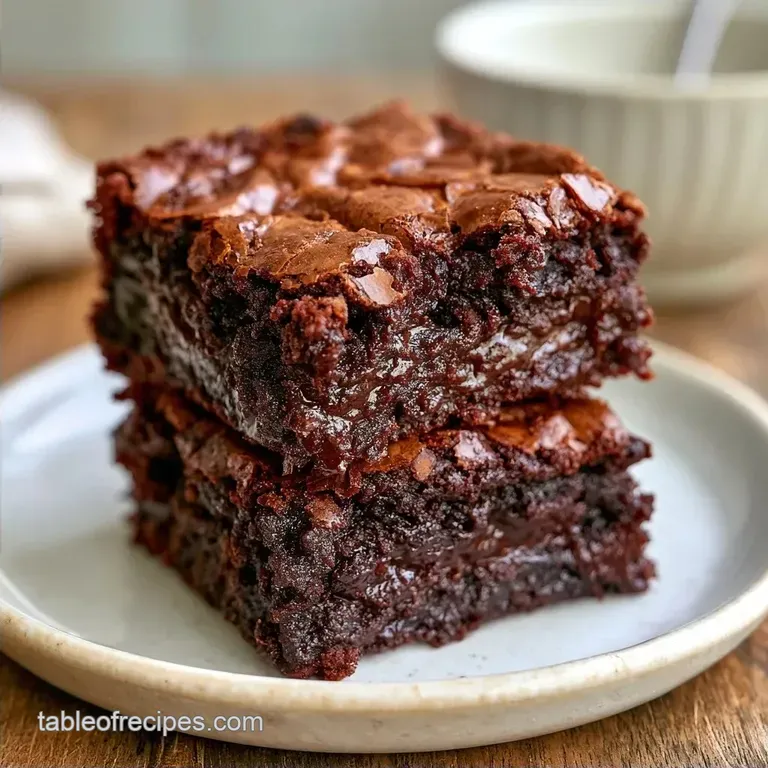 Dark Chocolate Brookie Bars: Fudgy Center