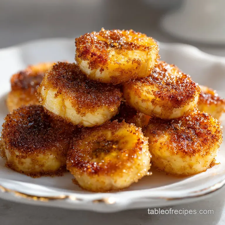 Crispy golden discs arranged elegantly on a matte grey platter, lightly dusted with fine sugar and cinnamon spice.