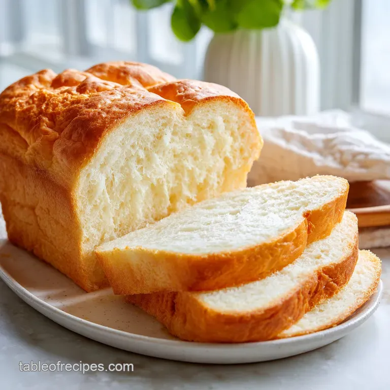 A perfectly toasted slice of white sandwich bread, its warm, inviting crust contrasting with the soft interior.
