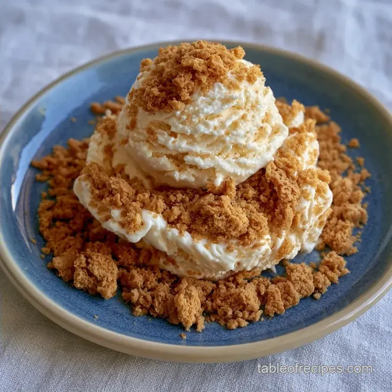 Cream Cheese Ice Cream Dessert: No-Churn
