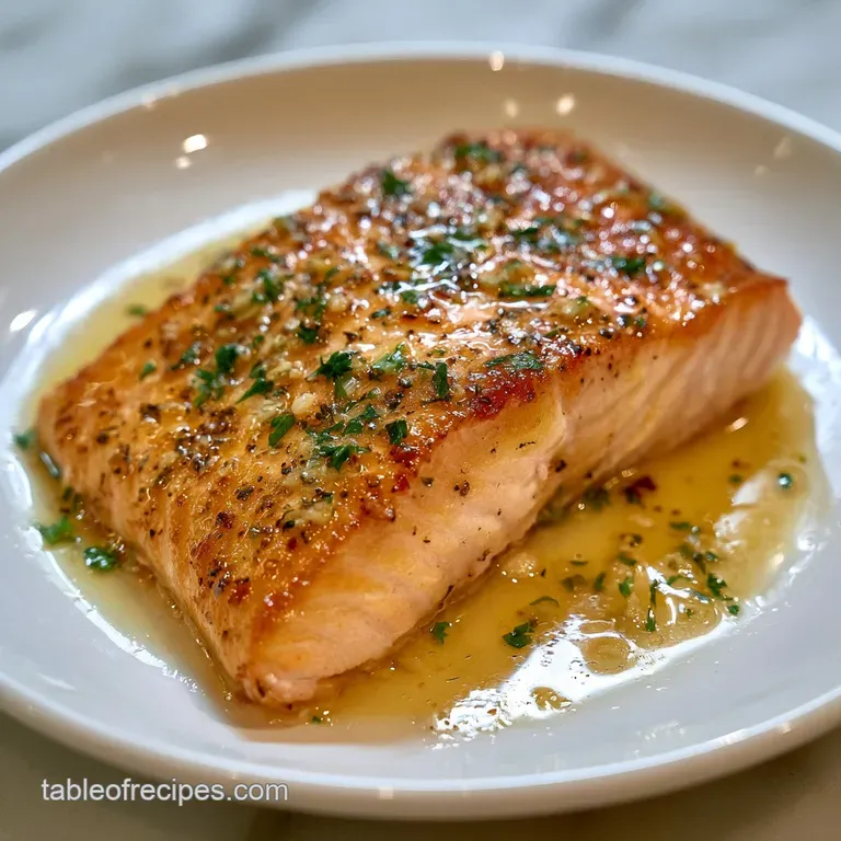 Elegant plating of a seared fish fillet on vibrant green asparagus with a bright lemon slice and fresh herbs.
