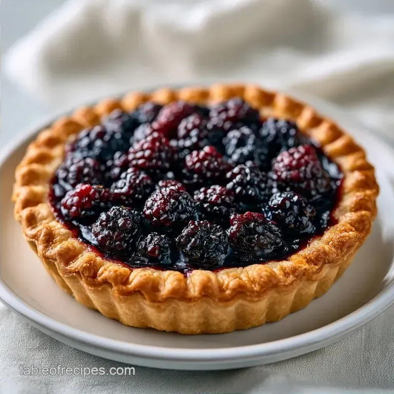 Old Fashioned Double Crust Blackberry Cobbler