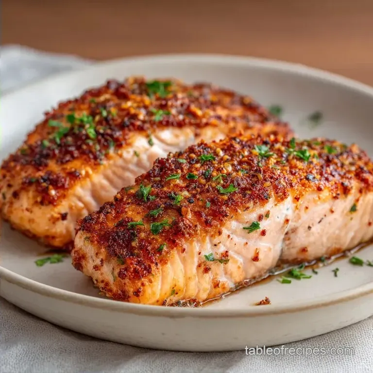 Easy Air Fryer Salmon: Flaky and Charred