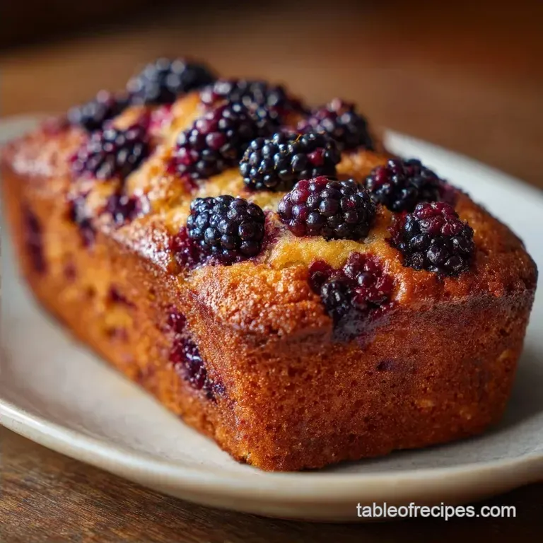 Easy Lemon Blackberry Bake: Fluffy and Zesty