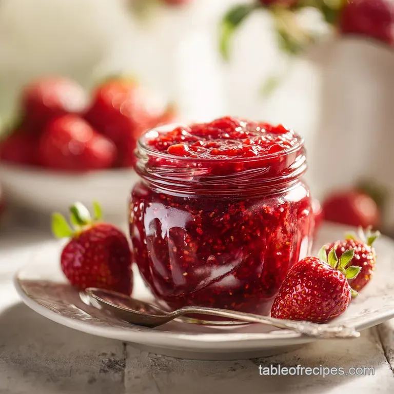 Strawberry Freezer Jam: Vibrant and Fresh