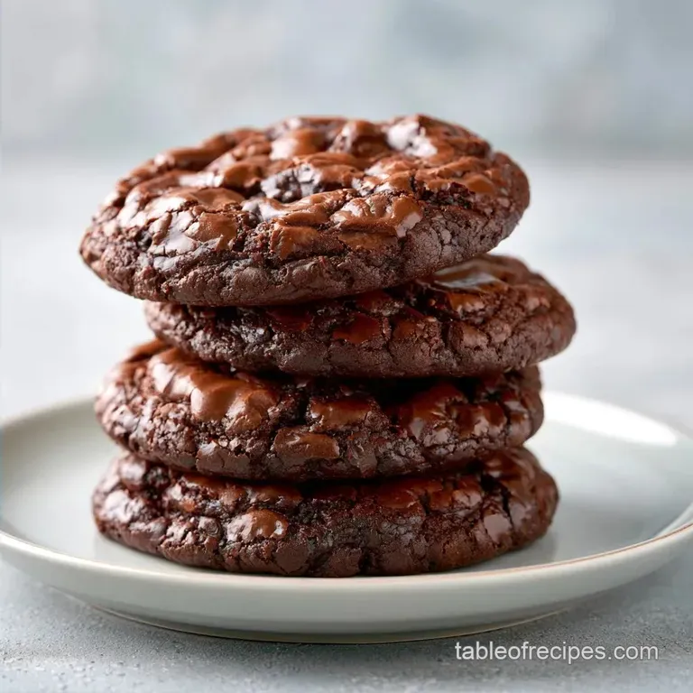 Fudgy Brownie Cookies