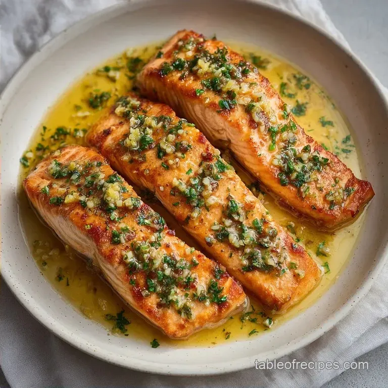 Garlic Butter Salmon Sauce: Restaurant-Style