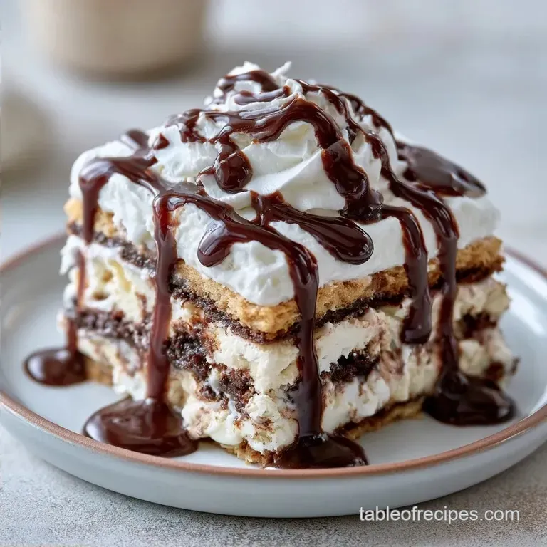 Make Ahead Ice Cream Sandwich Cake in 15 Minutes