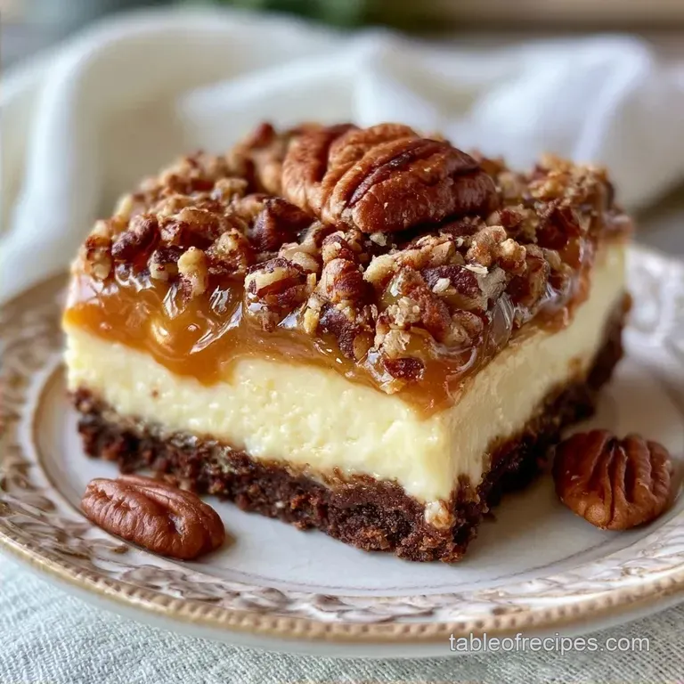 No Bake Salted Caramel & Chocolate Crunch Cake