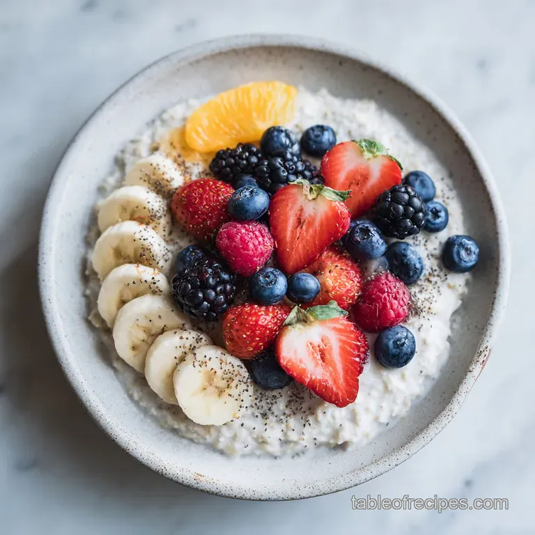 Overnight Oats with Fruit: Creamy and Fresh