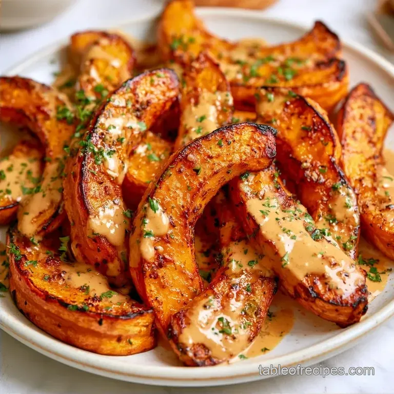 Crispy Maple-Tahini Wedges in 40 Minutes