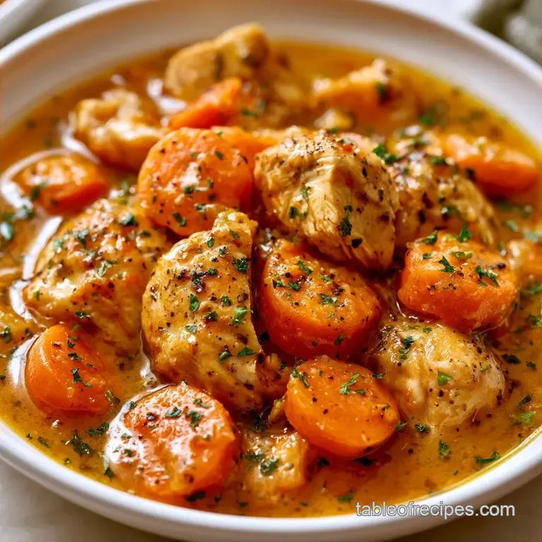 Slow Cooker Chicken Soup with Bone-In Thighs