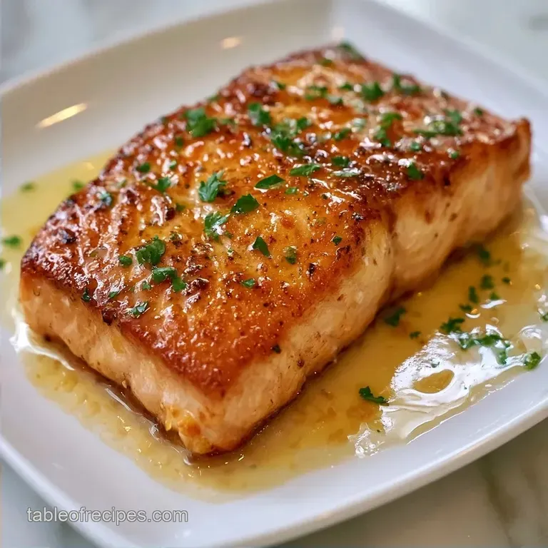 Stovetop Salmon Fillet: Crispy Skin and Tender Center