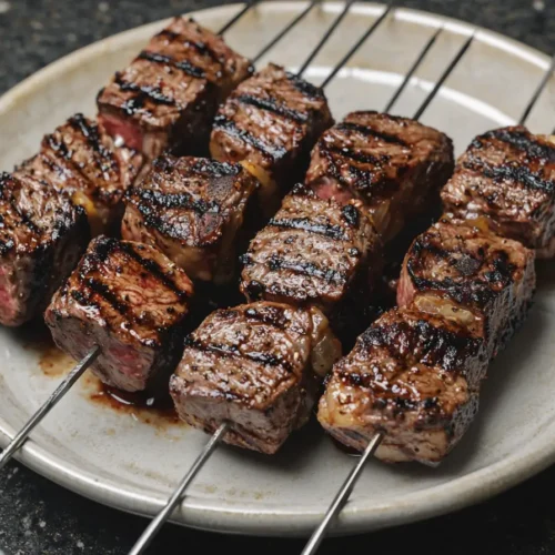 Grilled Steak Bites Recipe