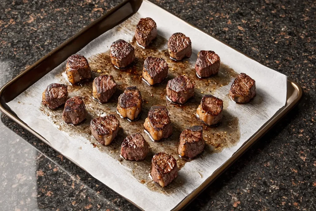 Oven-Baked Steak Bites Recipe